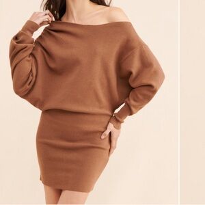 Free People Sweater Mini dress